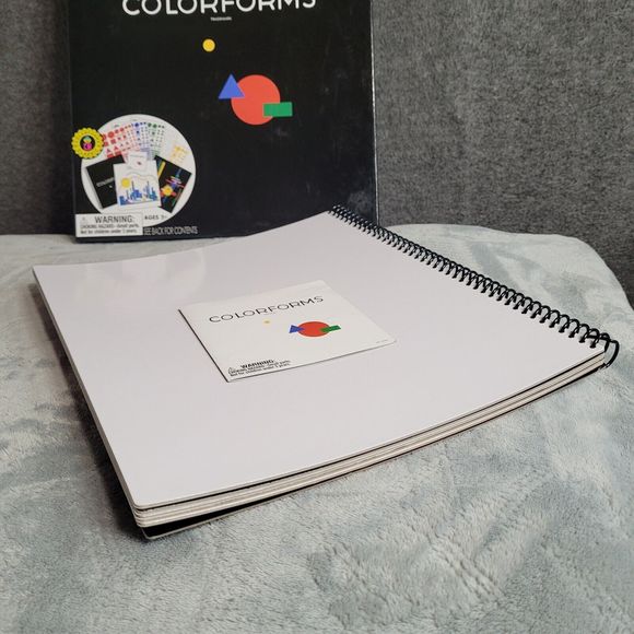 Colorforms Original Set With Spiral Bound Activity Book~New Open Box 2020 #02734 - Picture 14 of 15